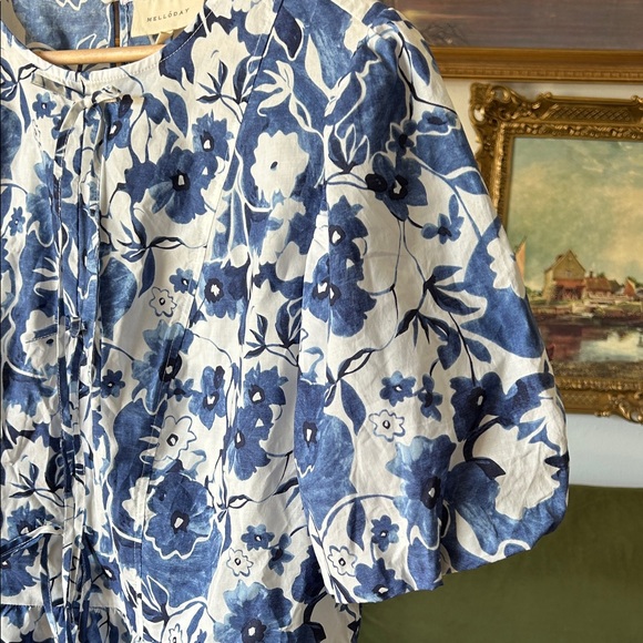 MELLODAY Trendy Floral Blouse - Picture 5 of 6